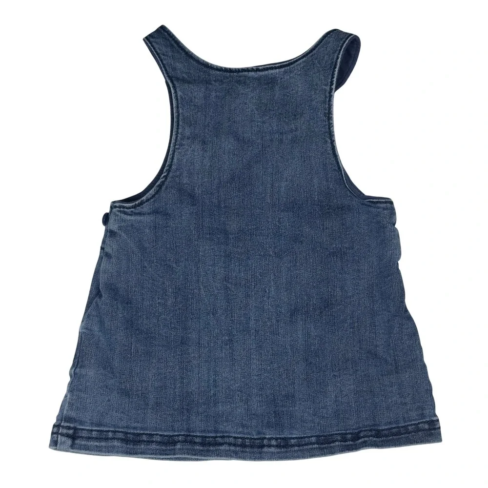 Carter's Baby Girl Denim Overall Jumper Dress Size‎ 9mo